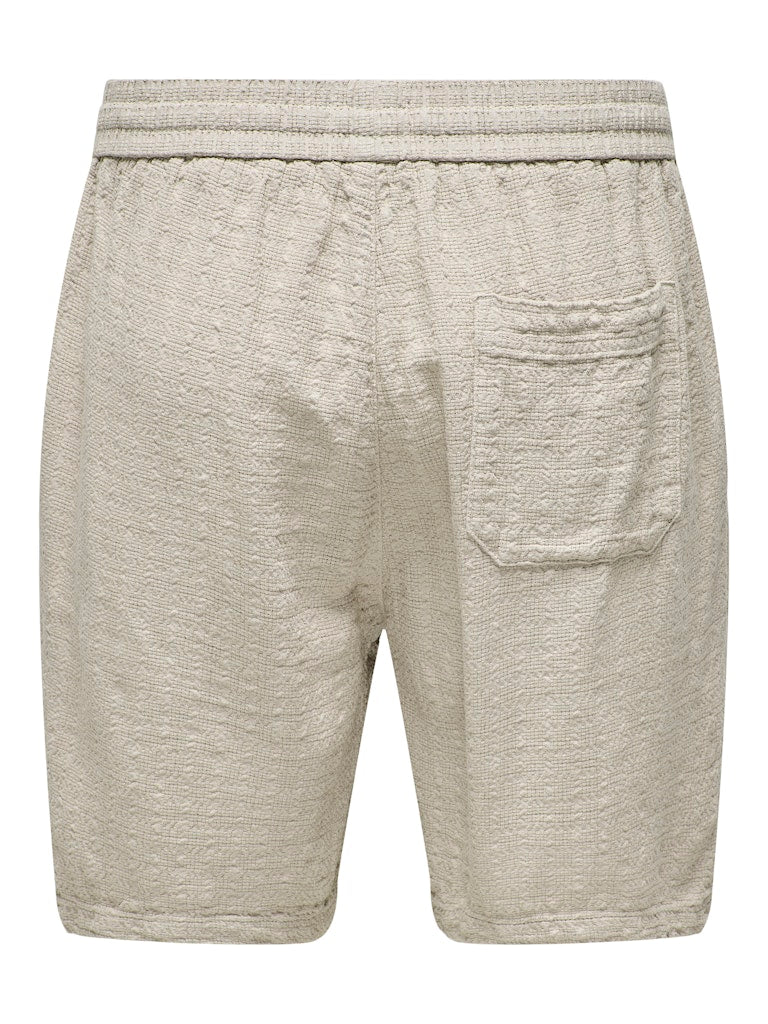 ONSTEL LATHAM 0257 SHORTS - Silver Lining