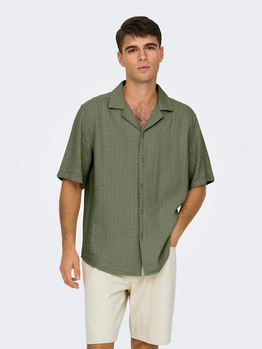 ONSLATHAM REG RESORT LIN STRUC 0257 - Dusty Olive