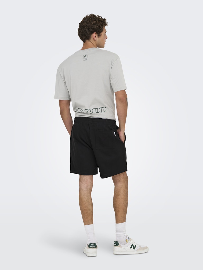 ONSDAVID SHORTS SWEAT - Black