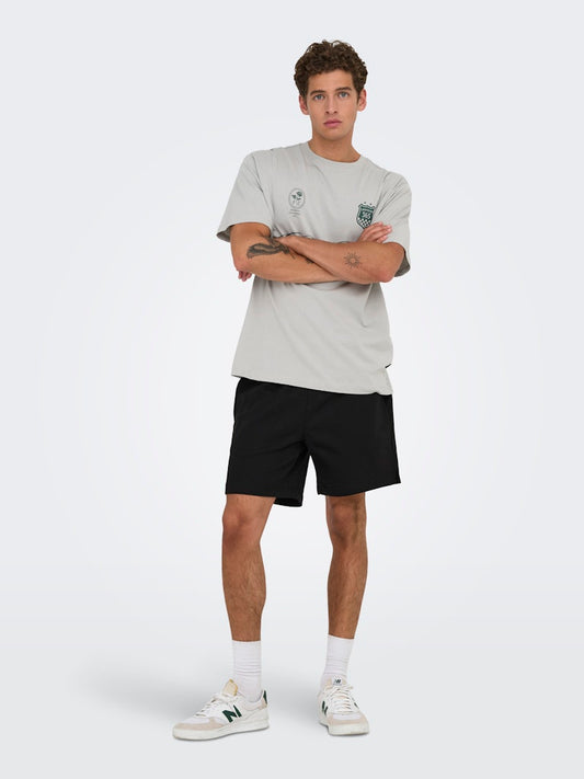ONSDAVID SHORTS SWEAT - Black