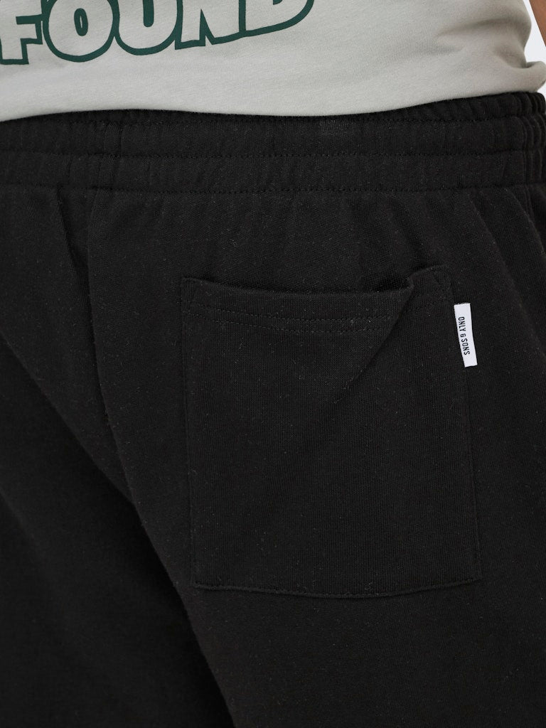 ONSDAVID SHORTS SWEAT - Black
