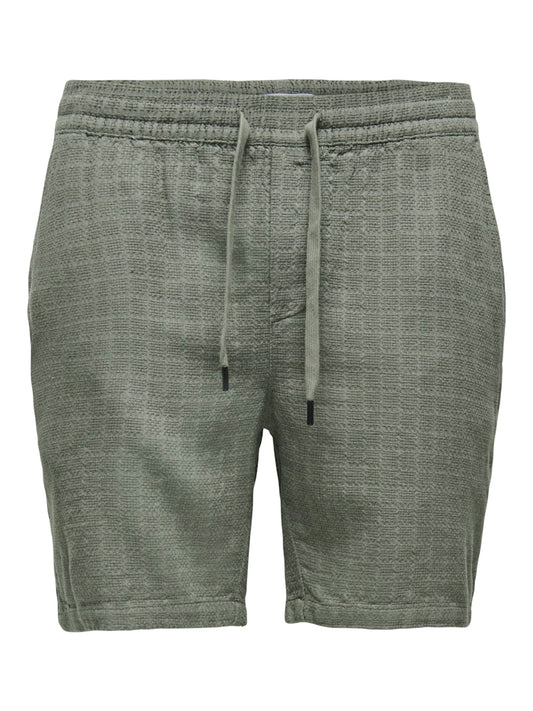 ONSTEL LATHAM 0257 SHORTS - Dusty Olive