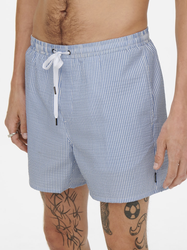 ONSTED STRIPE SEERSUCKER SWIM - Quite Harbor