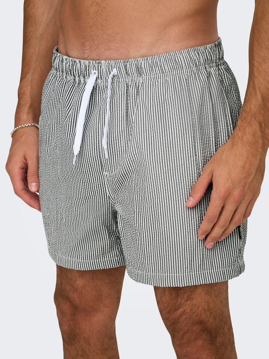 ONSTED STRIPE SEERSUCKER SWIM - Kambaba