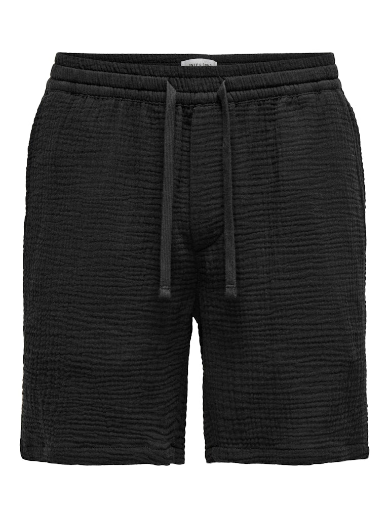 ONSTEL-PAS 0158 SHORTS - Jet Black