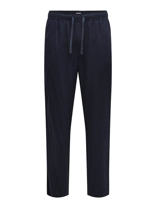 ONSSINUS LOOSE VISC LIN 0075 PANT - Dark Navy