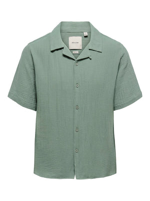 ONSKYLE 0158 SS SHIRT - Sea Spray