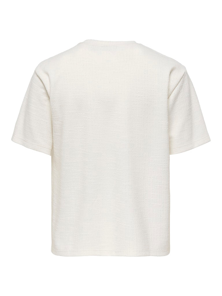ONSANDRE RLX SS TEE - Cloud Dancer