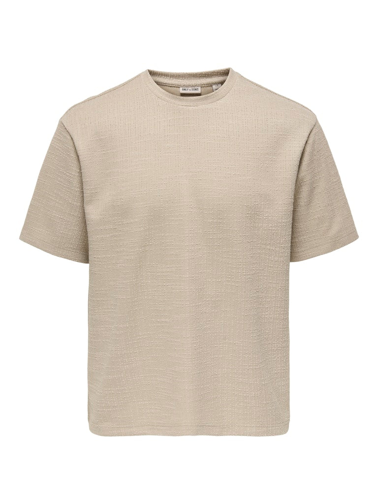 ONSANDRE RLX SS TEE - Silver Lining