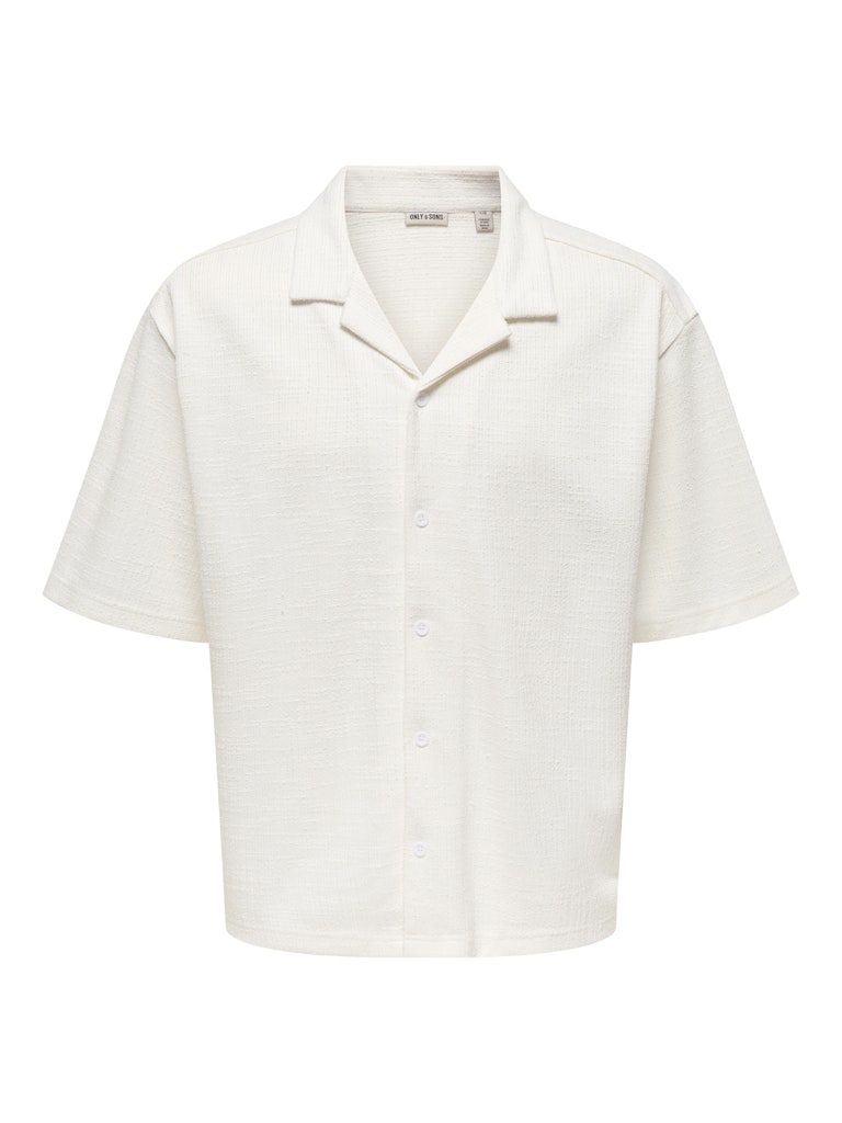ONSANDRE RLX SS SHIRT - Cloud Dancer