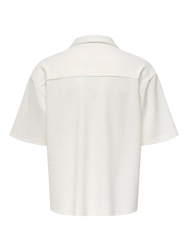 ONSANDRE RLX SS SHIRT - Cloud Dancer