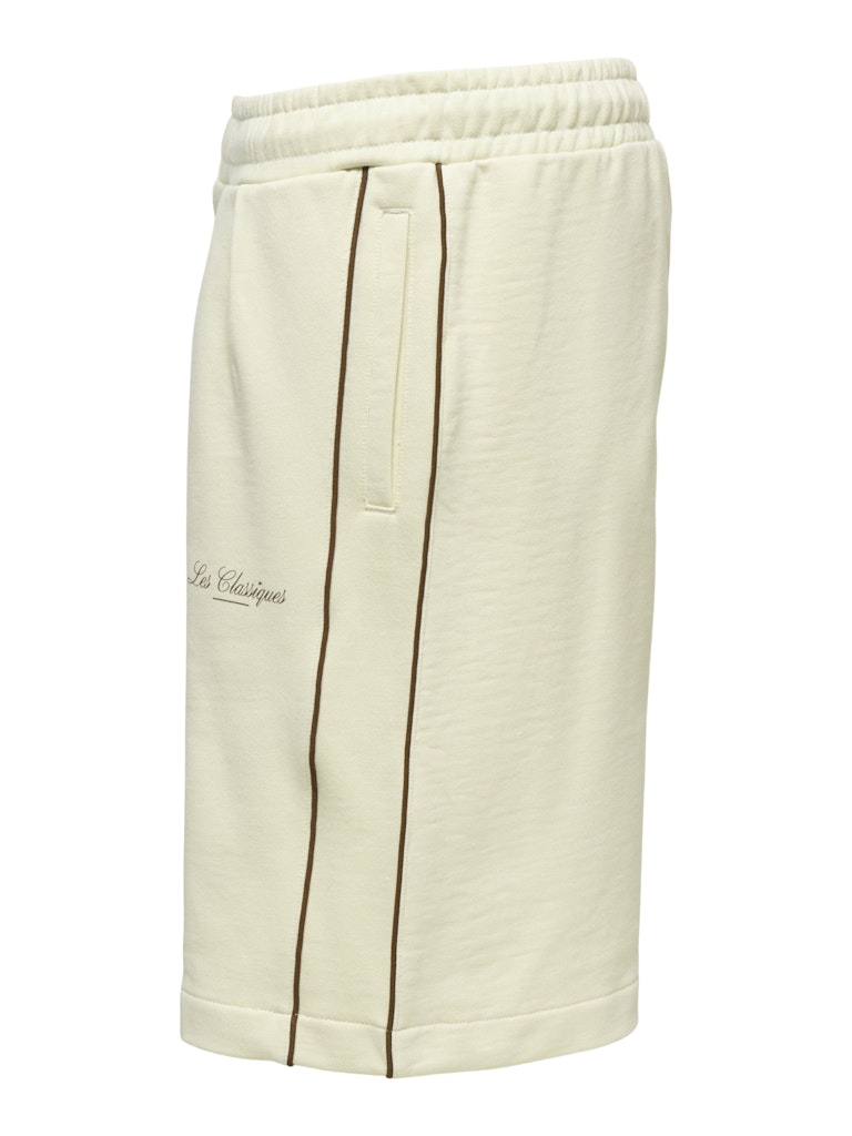 ONSLES CLASSIQUES WIDE SWEAT SHORTS - Whitecap Gray