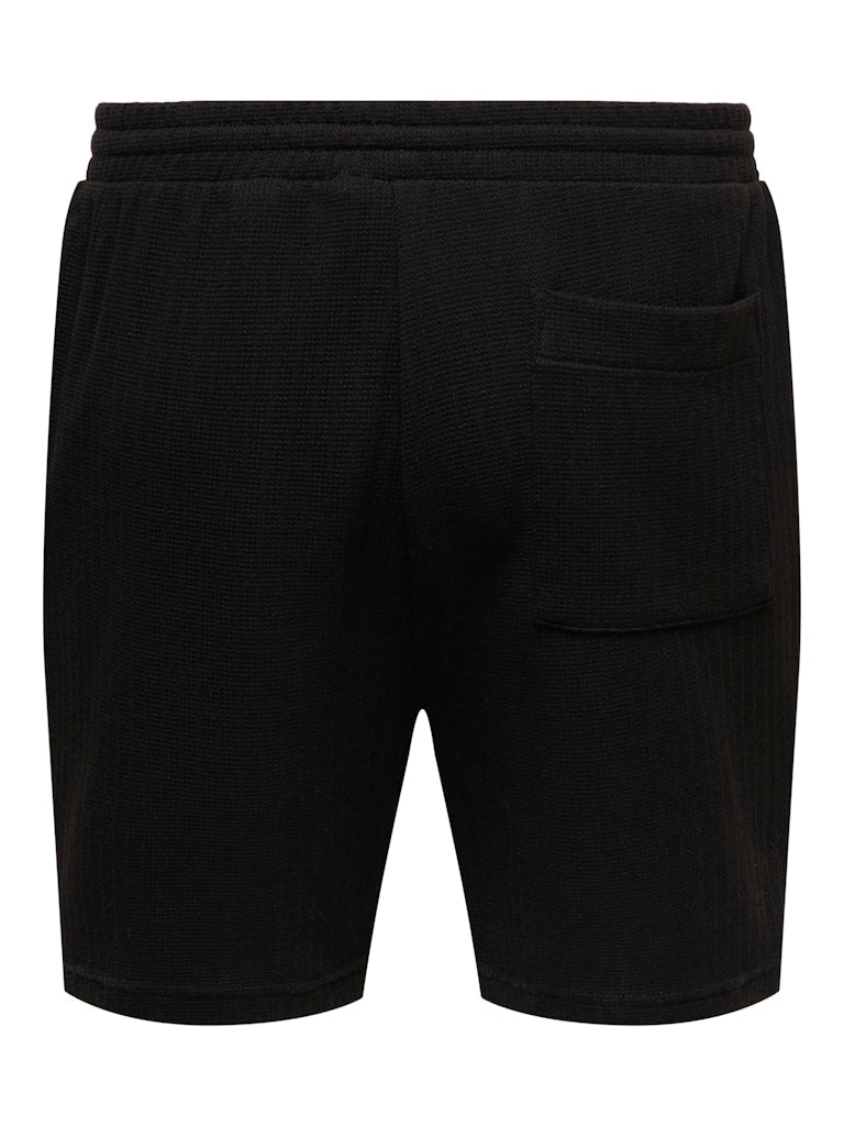 ONSTREY LIFE REG FRML SHORTS - Black