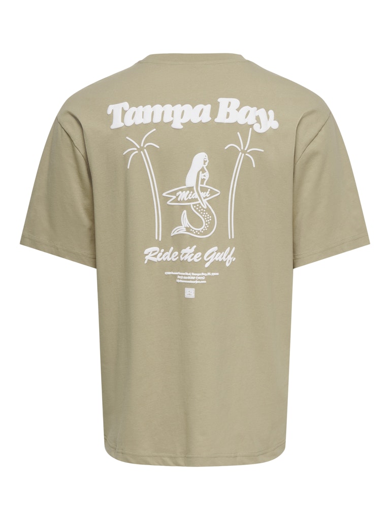 ONSMILO SKETCH LIFE RLX COAST SS TEE - Crockery/Tampa Bay