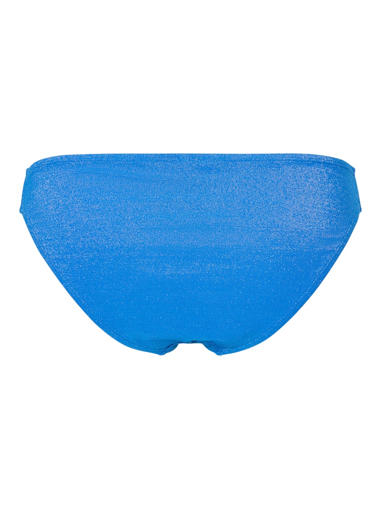 PCLAOMI LUREX BIKINI BRIEF - Victoria Blue
