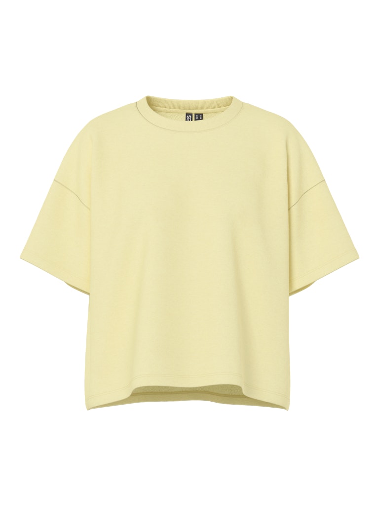 PCCHILLI SUMMER 2/4 LOOSE SWEAT - French Vanilla