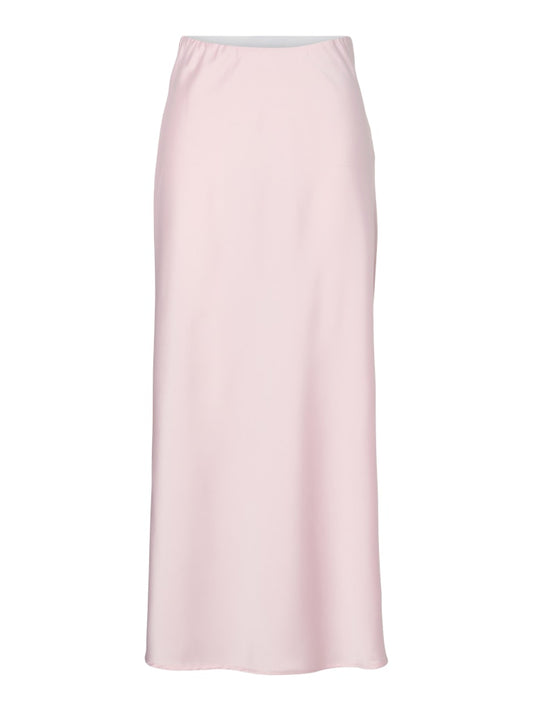 PCMARI HW LONG SKIRT - Pink Tulle