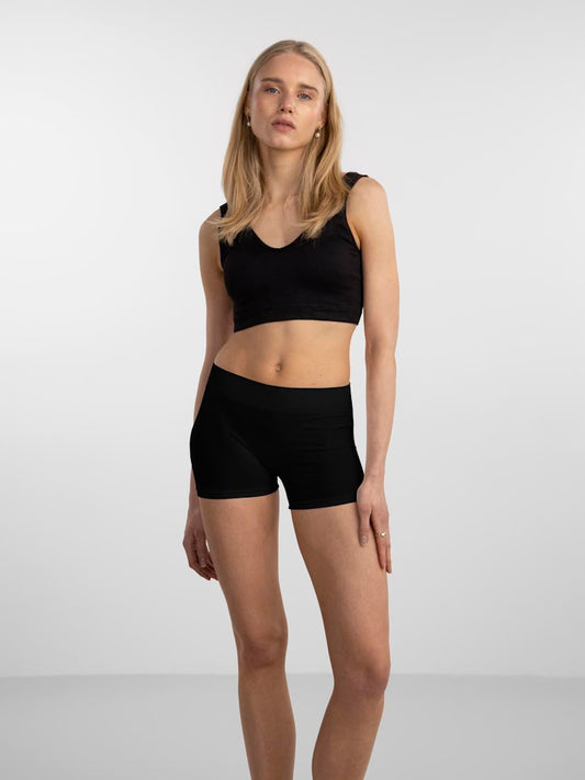 PCLONDON MINI SHORTS - Black