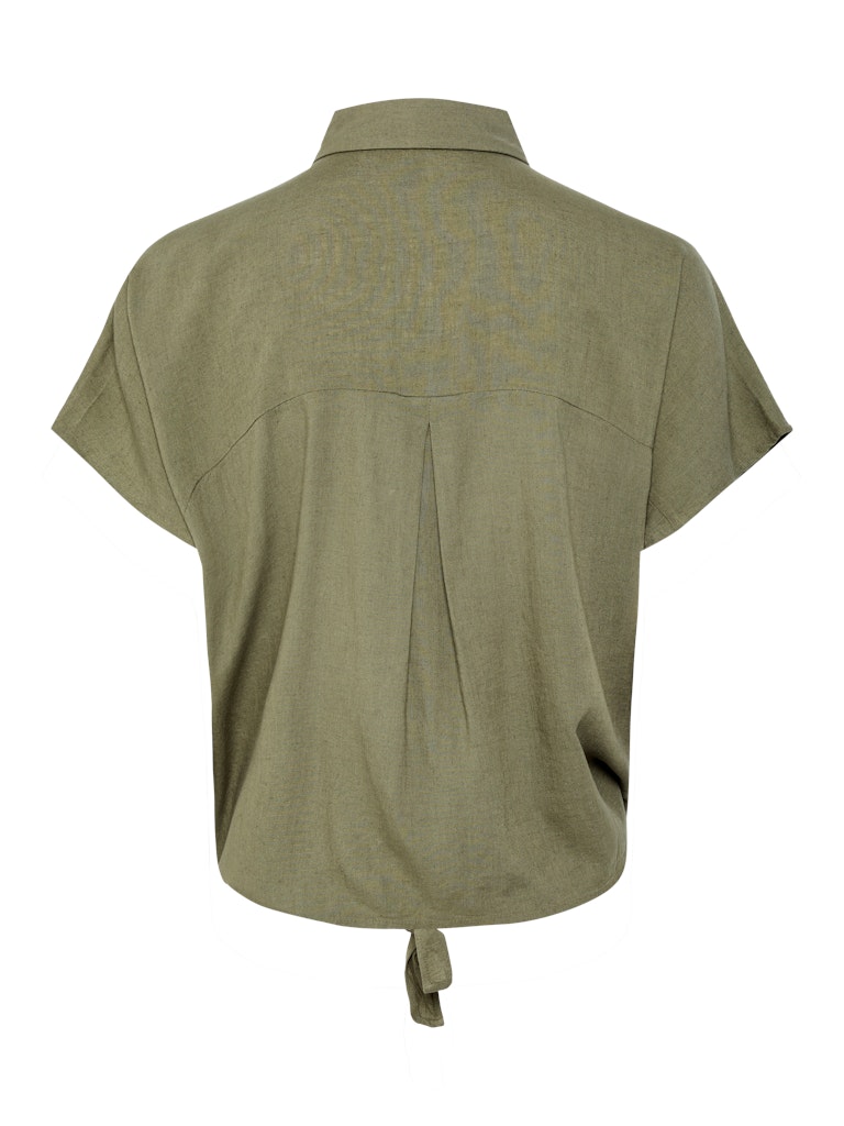 PCPIA SS TIE SHIRT - Deep Lichen Green