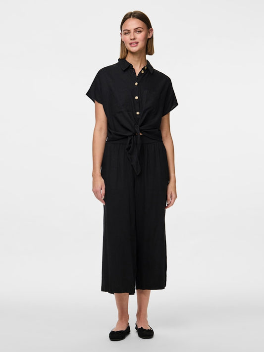 PCPIA HW WIDE CULOTTE -Black