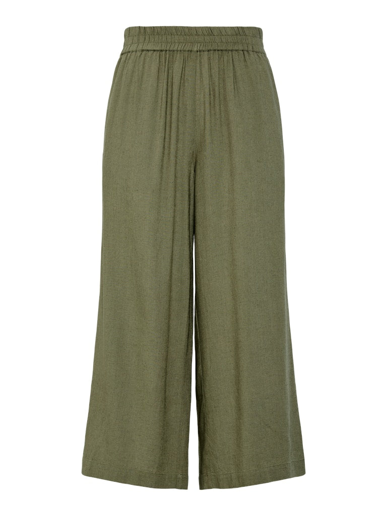 PCPIA HW WIDE CULOTTE - Deep Lichen Green