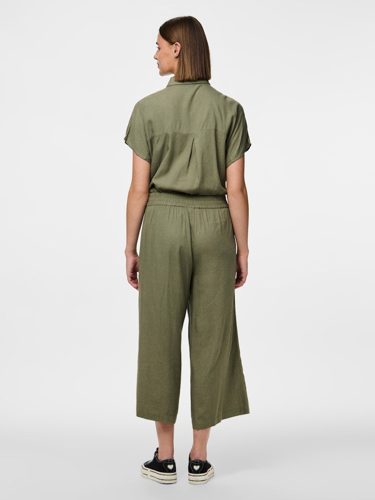 PCPIA HW WIDE CULOTTE - Deep Lichen Green