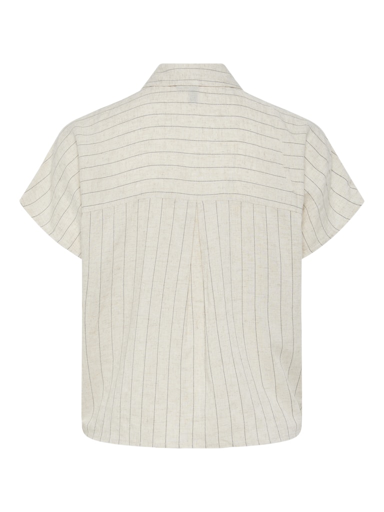 PCPIA SS TIE SHIRT - Birch/Striped