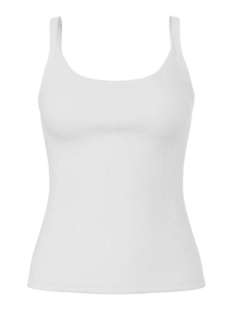 PCMAY STRAP TOP - Bright White