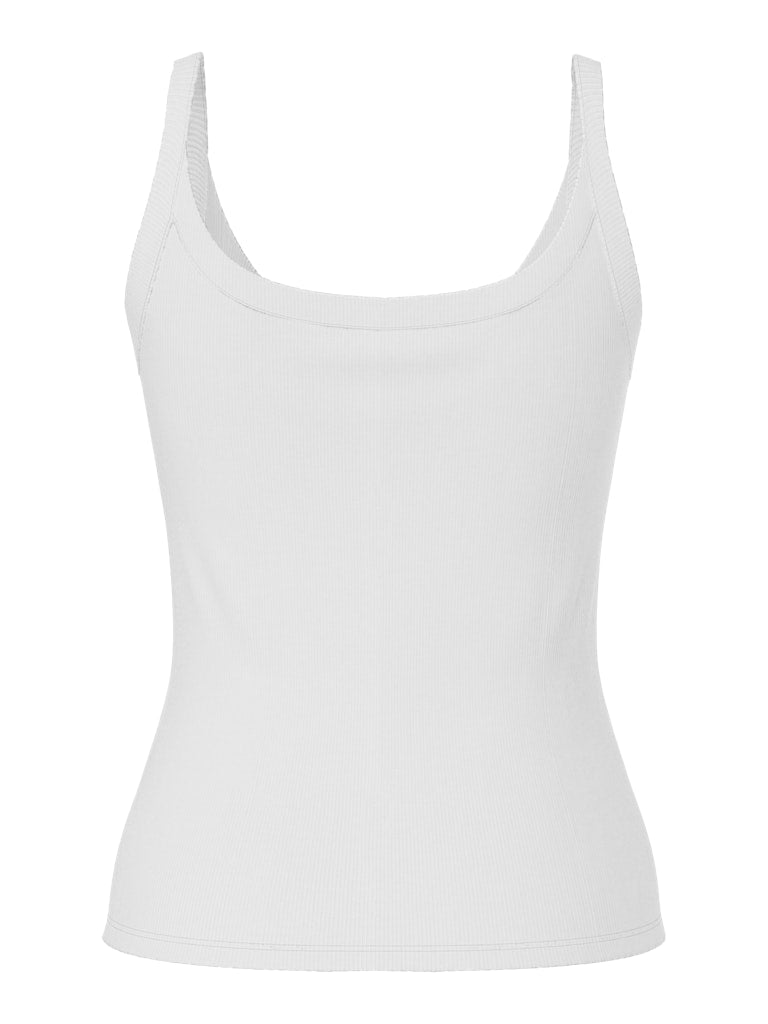 PCMAY STRAP TOP - Bright White