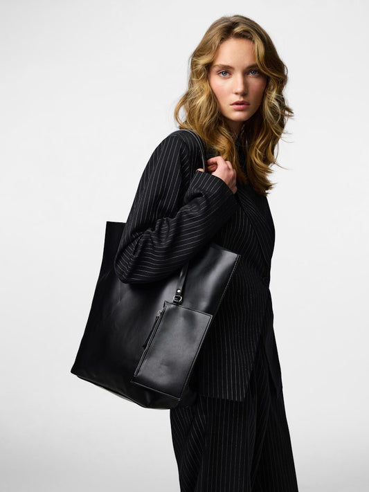 PCANILLA SHOPPER - Black