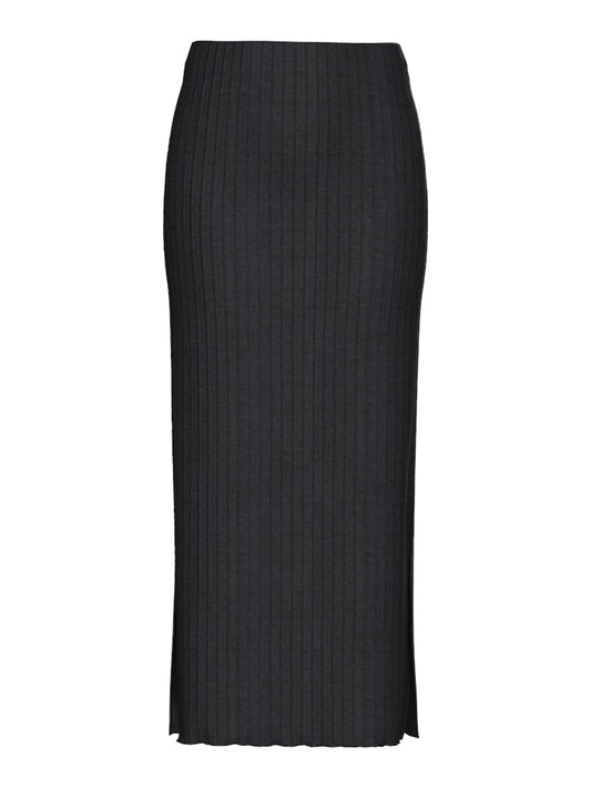 PCIRIS HW ANKLE SKIRT - Black