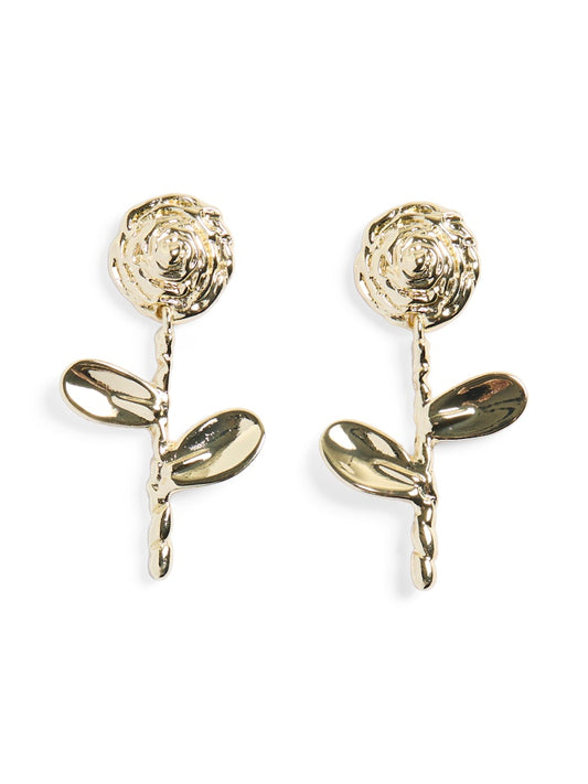 PCANNA EARRINGS PLATED BUNDLE - Gold/Flower