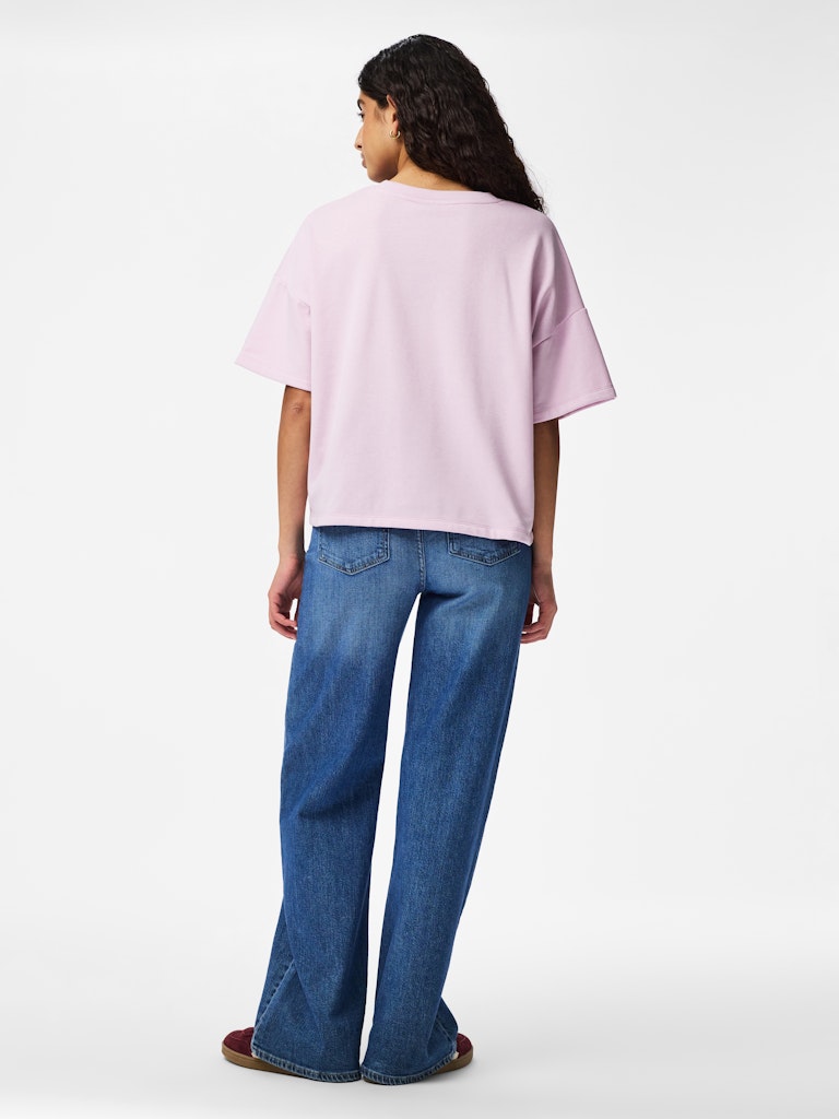 PCCHILLI SUMMER 2/4 LOOSE SWEAT - Winsome Orchid