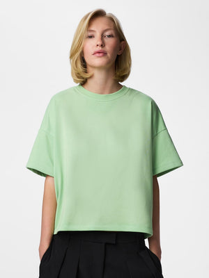 PCCHILLI SUMMER 2/4 LOOSE SWEAT - Sprucestone