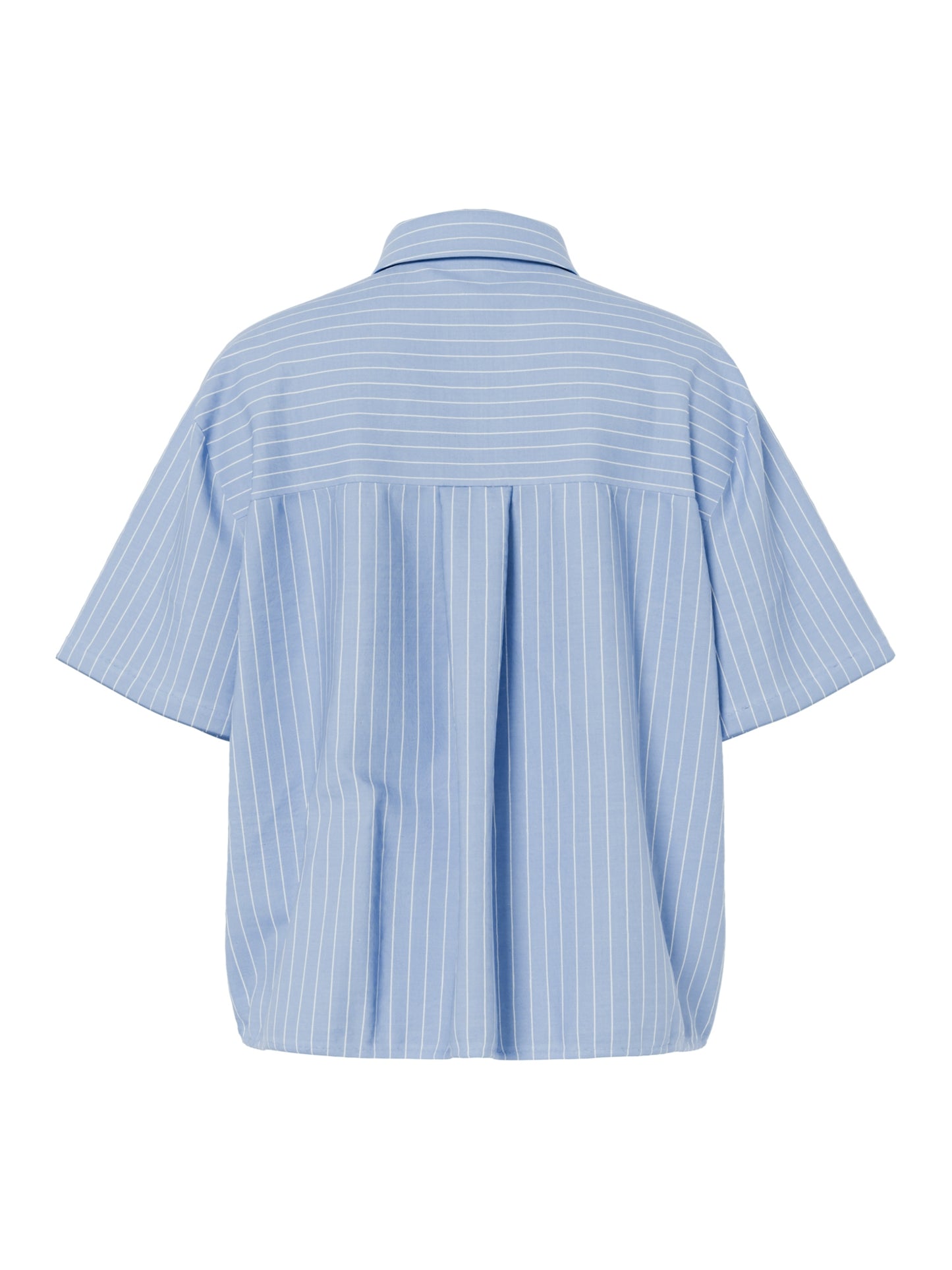 PCMELIA SS SHIRT - Grapemist/Thin Bright White stripes