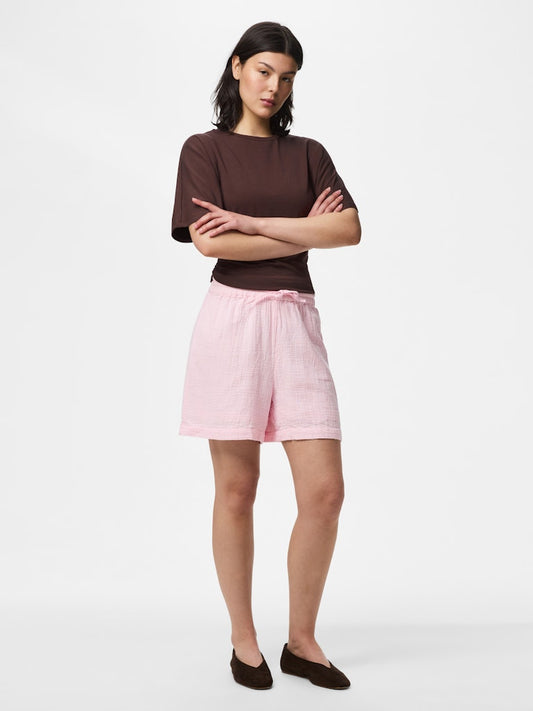 PCSASTINA HW SHORTS - Cradle Pink