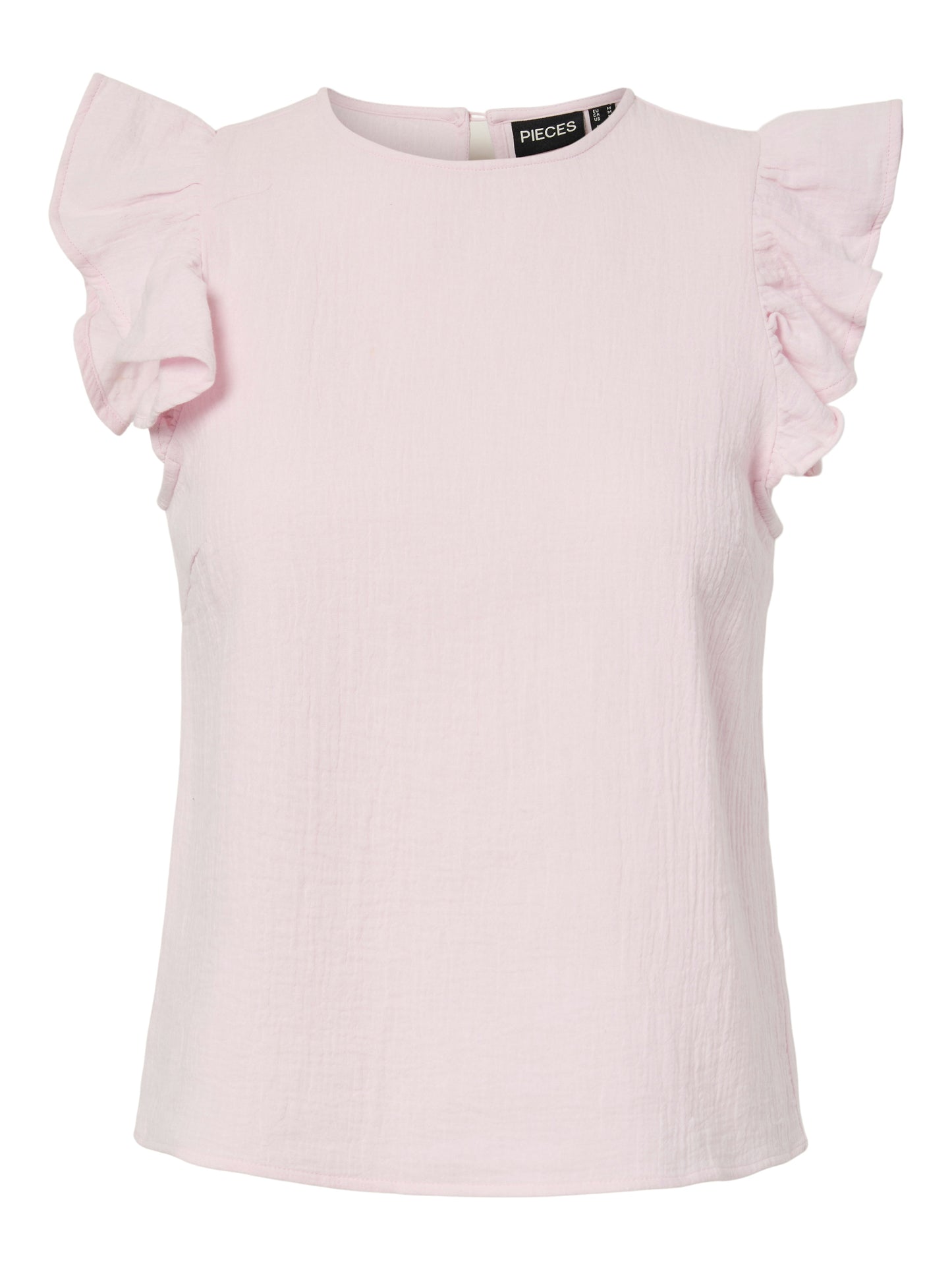 PCSASTINA SL O-NECK TOP - Cradle Pink