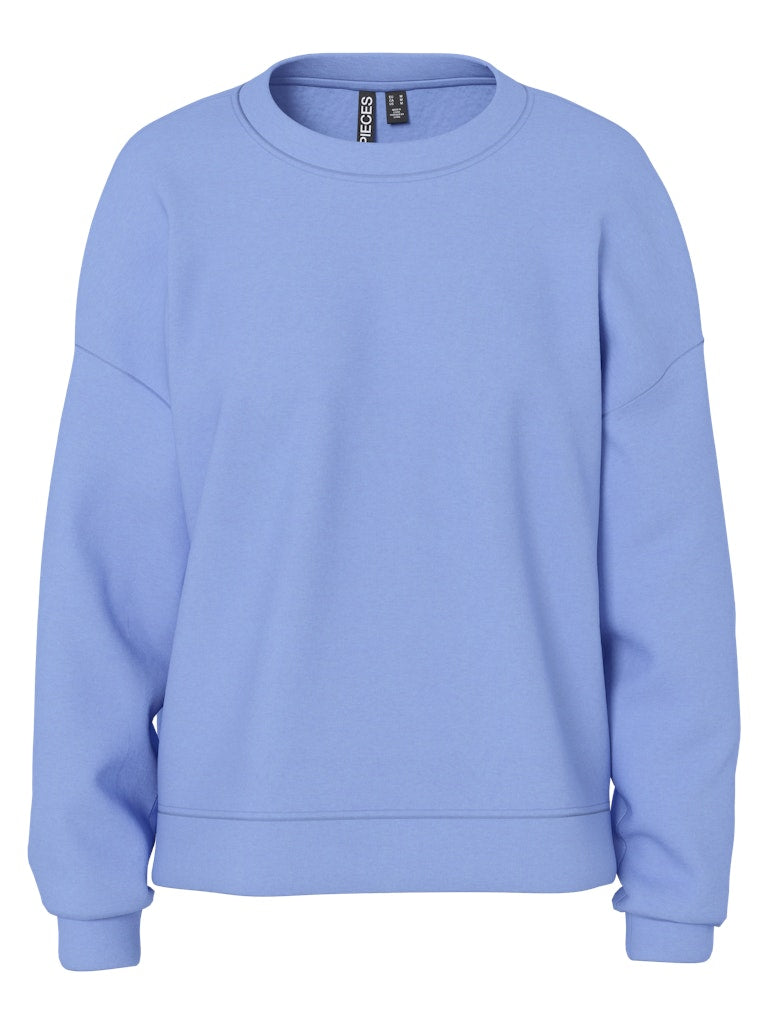 PCCHILLI LS LOOSE SWEAT - Hydrangea