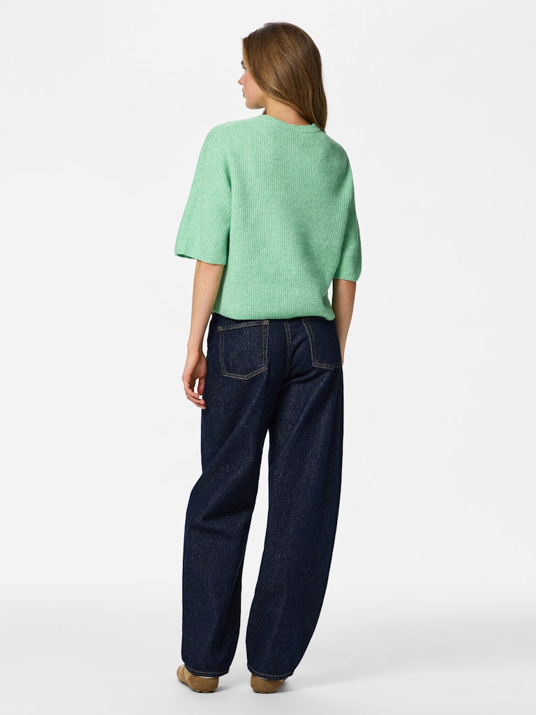 PCSILLY SS O-NECK KNIT CARDIGAN - Sprucestone