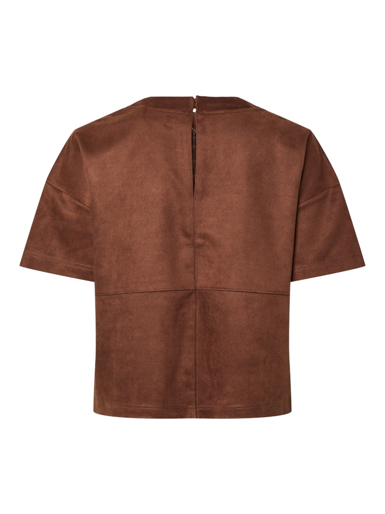PCGERTU SS BOXY TEE - Downtown Brown