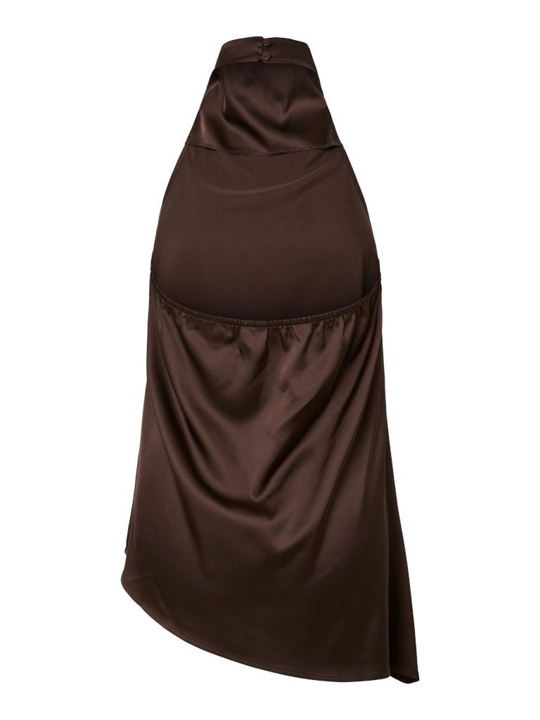 PCFESTA HALTERNECK SATINTOP - Hot Fugde