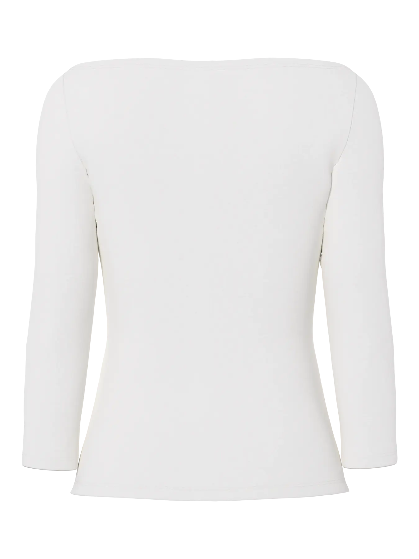 PCPHOEBE 3/4 BOATNECK TOP JRS - Cloud Dancer