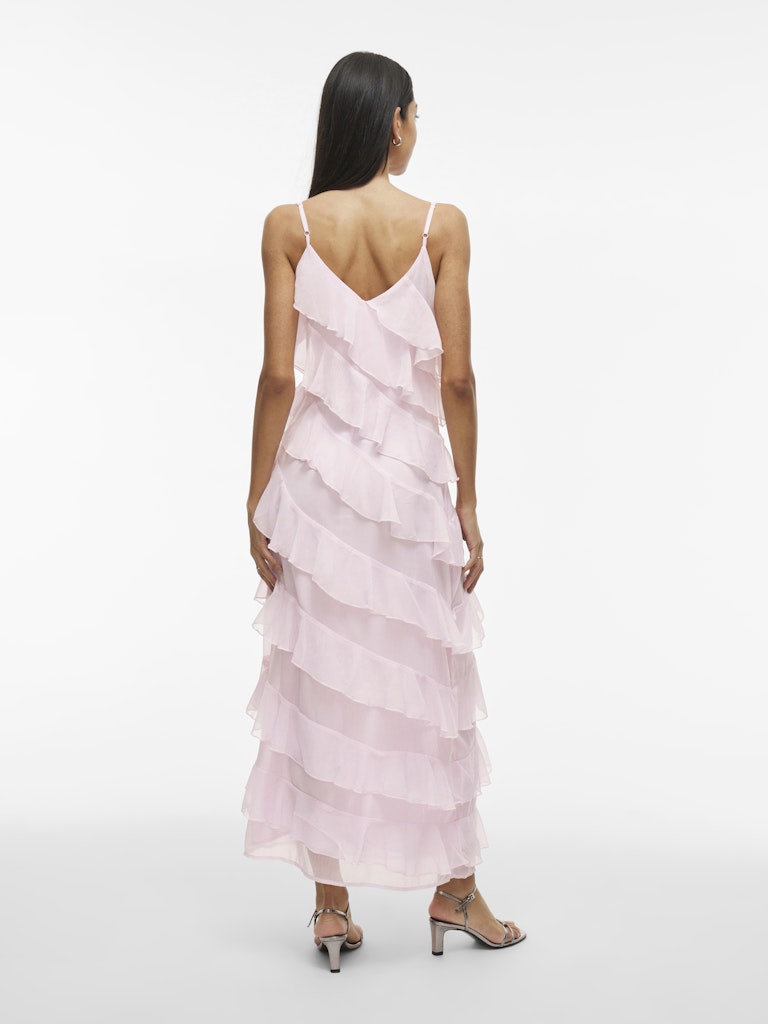 VILUNA STRAP ANKLE DRESS - Cherry Blossom