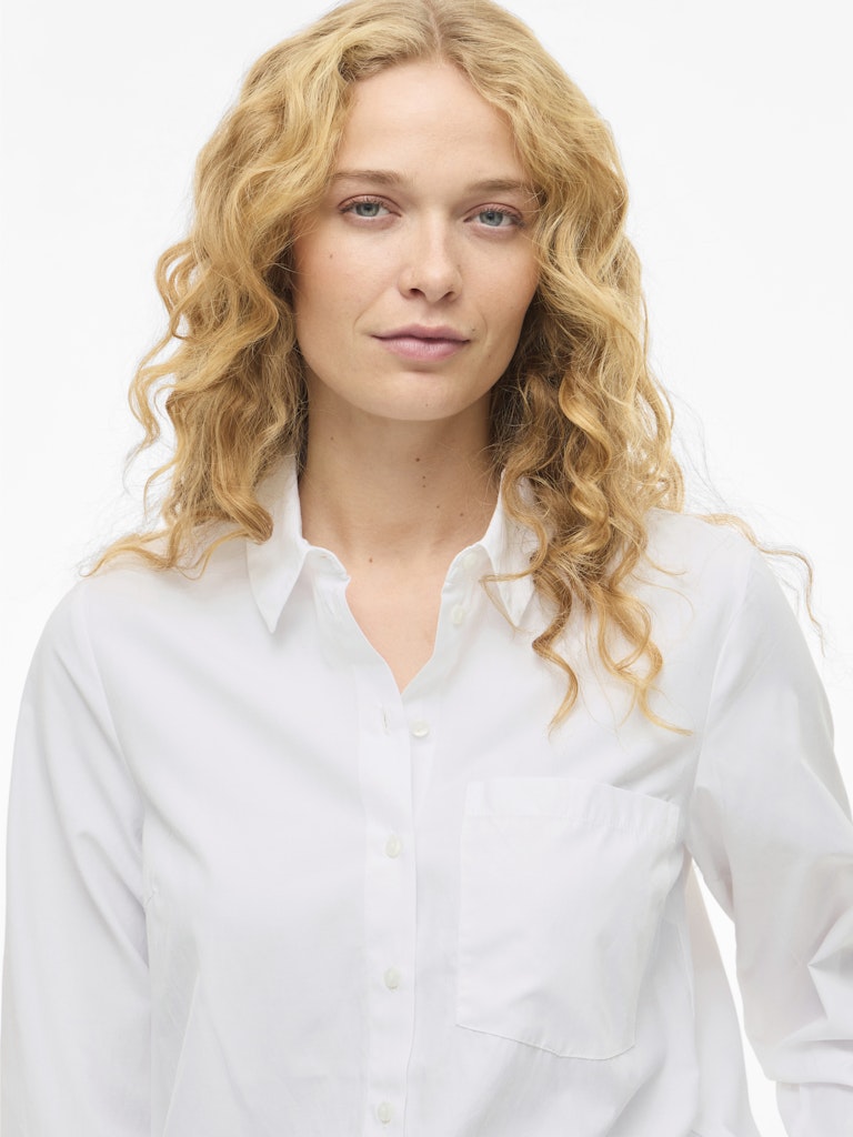 VIDARMA L/S REGULAR SHIRT - Bright White