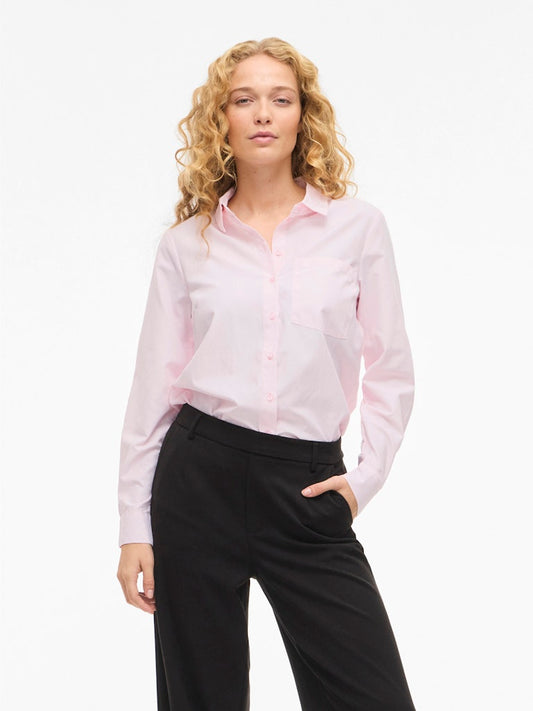 VIDARMA L/S REGULAR SHIRT - Cherry Blossom