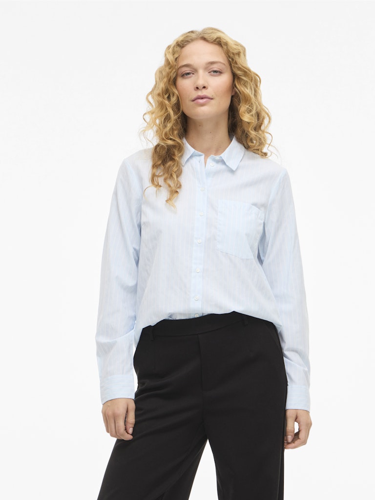 VIDARMA L/S REGULAR SHIRT - Nantucket Breeze