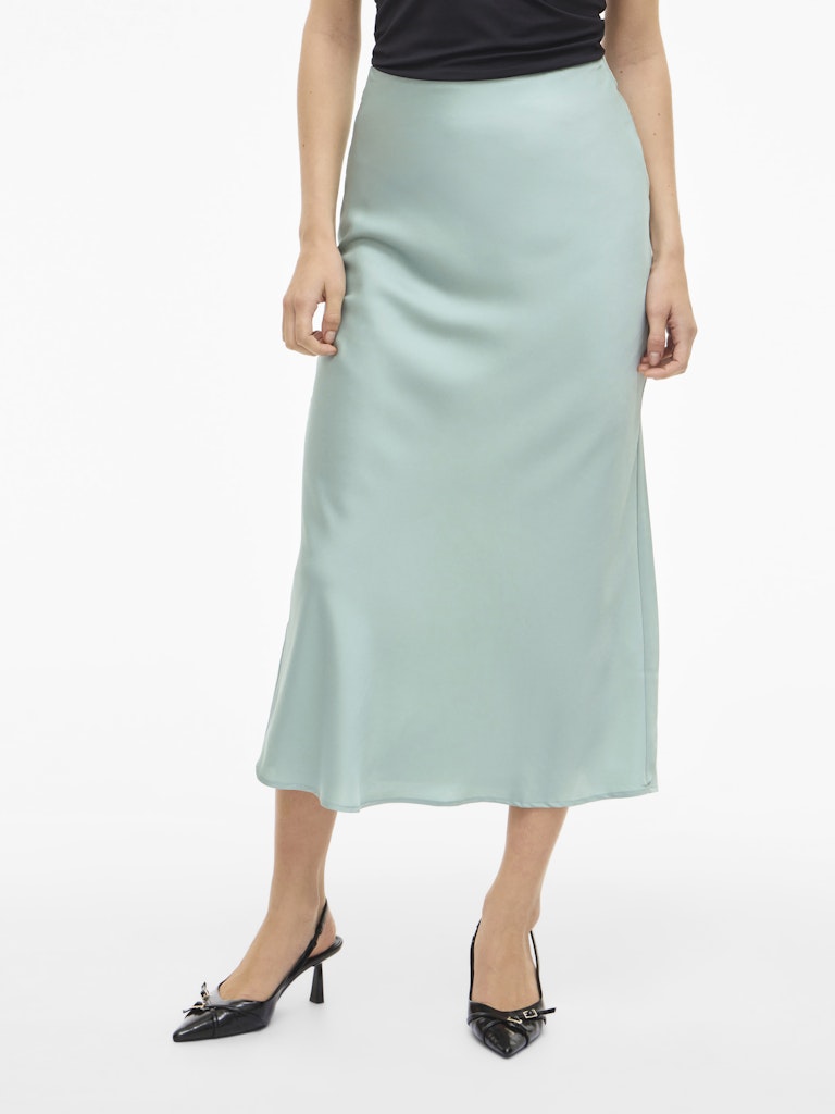 VIELLETTE HW MIDI SKIRT - Blue Surf