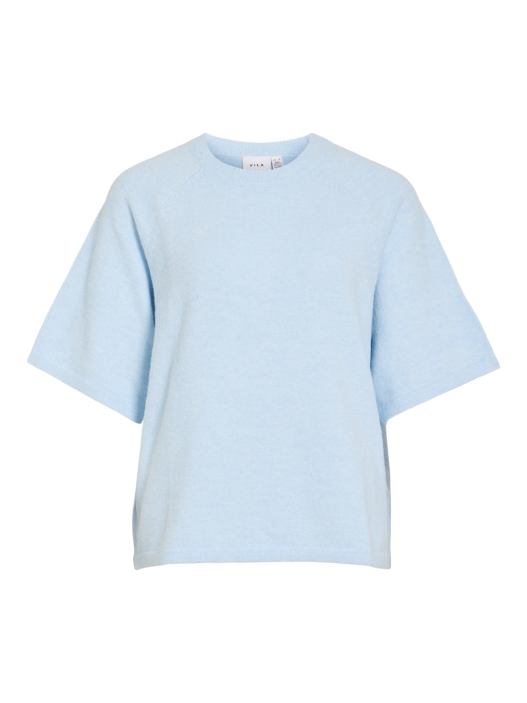 VILIGA 2/4 O-NECK KNIT TOP - Nantucket Breeze