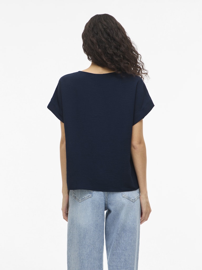 VIJOSA S/S TOP - Navy Blazer