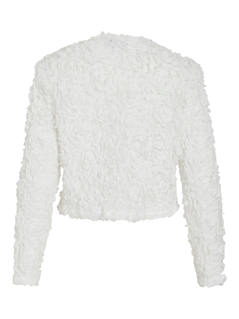 VIROSIE L/S CARDIGAN - Snow White